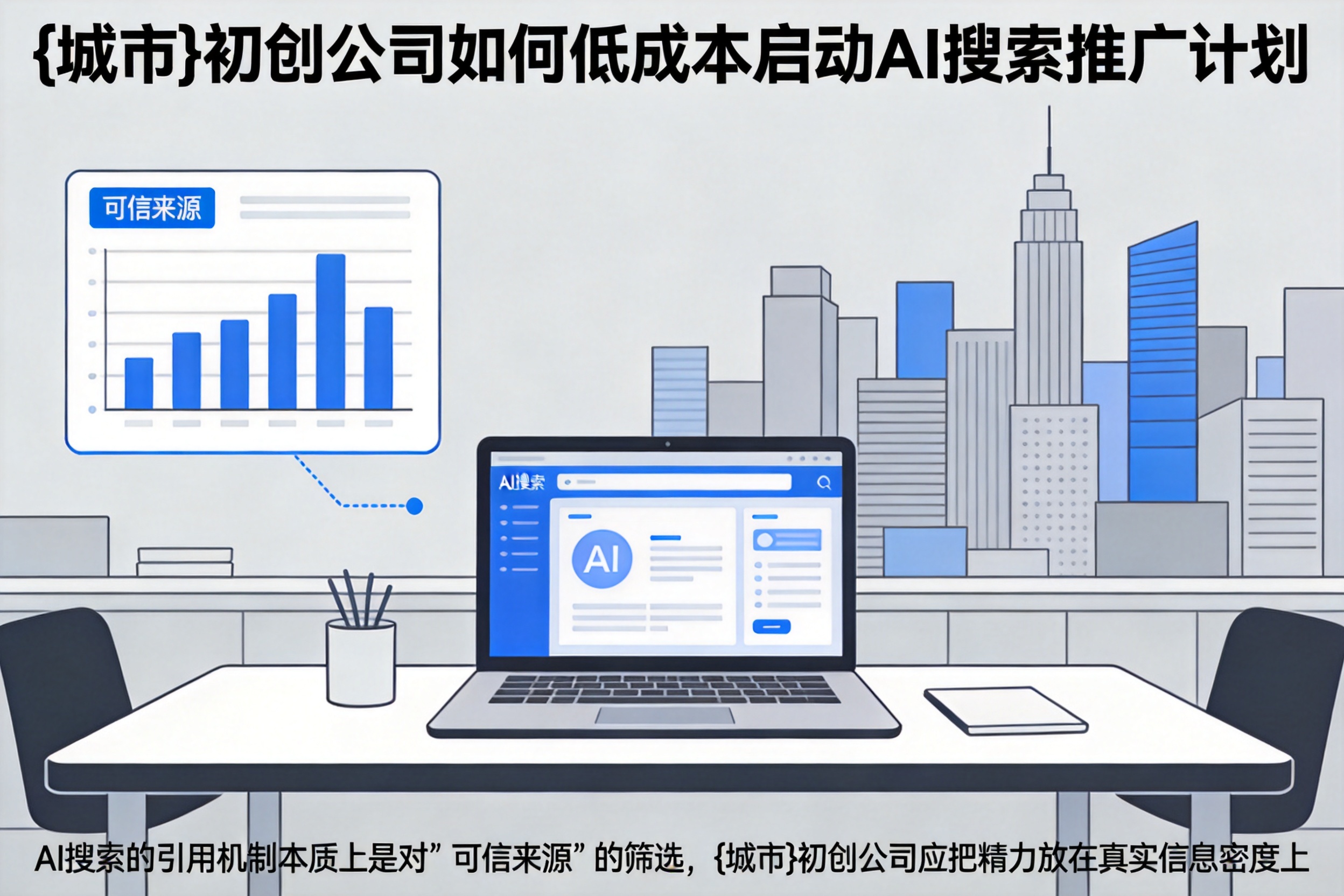 会泽初创公司如何低成本启动AI搜索推广计划